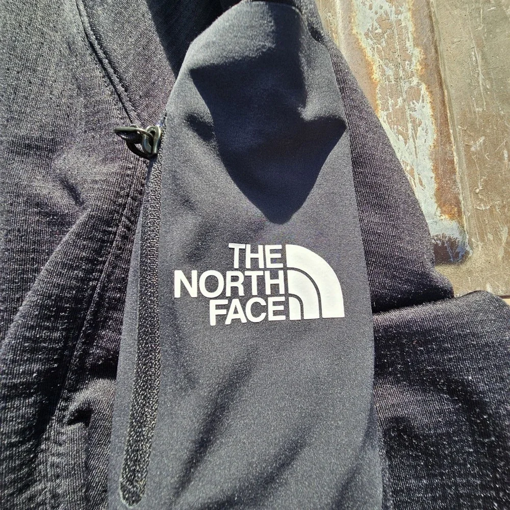 North Face Jacket Mens 2XL Black Full Zip Mountain Peaks Outdoor S20 NF0A47FD